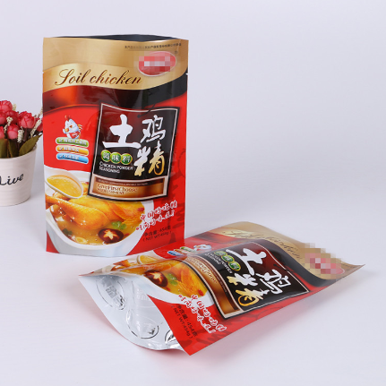 食品級(jí)塑料包裝袋 醬油老抽貼標(biāo) 雞精調(diào)味品自立自封鋁箔包裝袋