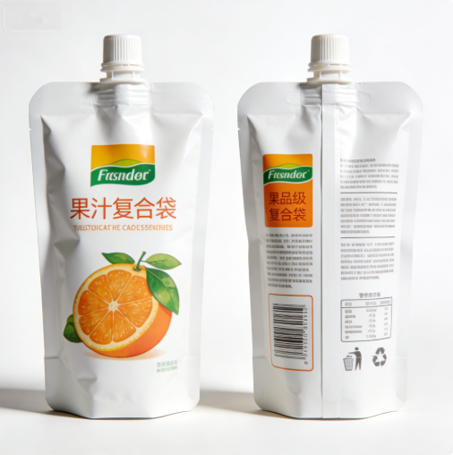 食品級果汁復合包裝袋 防漏阻隔吸嘴袋 源頭工廠可定制